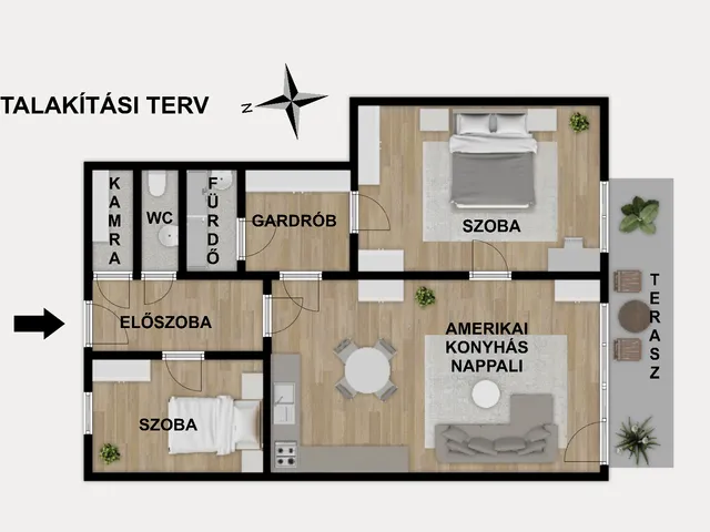 Eladó lakás Budapest XI. kerület, Lágymányos, Karinthy Frigyes út 70 nm
