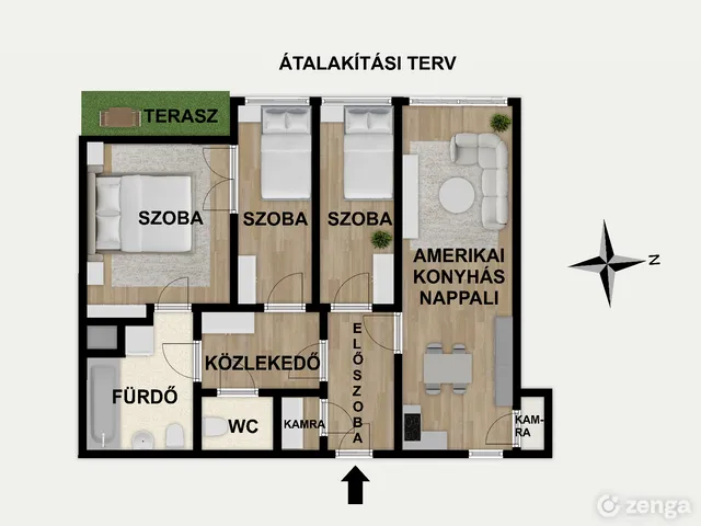 Eladó lakás Budapest XI. kerület, Lágymányos, Budafoki út 87 nm