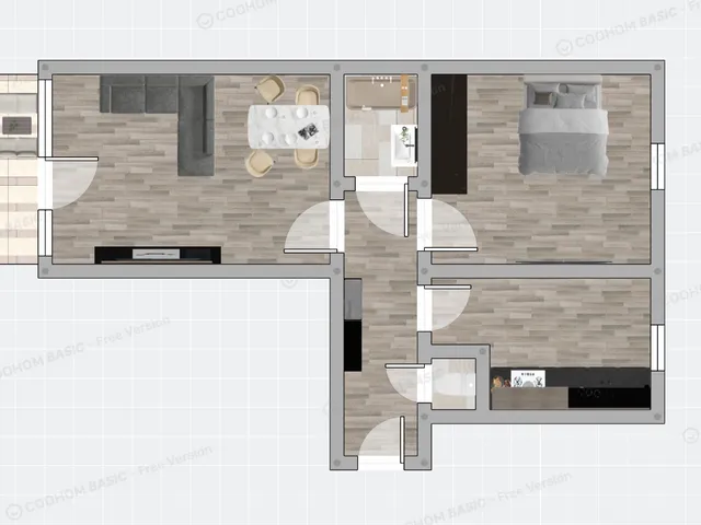 Eladó lakás Komló, Körtvélyes 52 nm