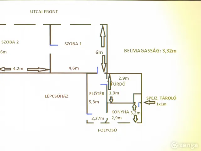 Eladó lakás Budapest VIII. kerület 81 nm