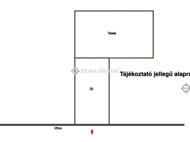 Eladó telek Dabas 720 nm