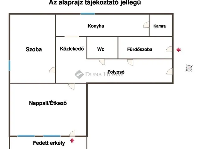 Eladó lakás Dabas 57 nm
