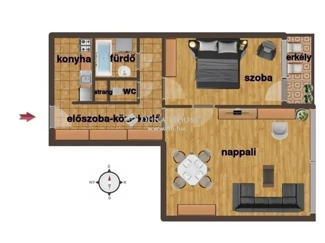 Eladó lakás Budapest XIV. kerület, Alsórákos 50 nm