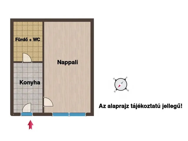 Eladó lakás Budapest XIII. kerület, Angyalföld 25 nm