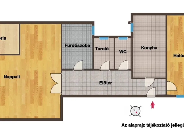 Eladó lakás Budapest VI. kerület, Nagykörúton belüli terület 67 nm