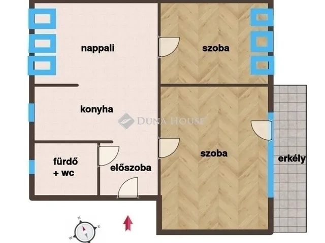 Eladó lakás Budapest XIV. kerület, Alsórákos 60 nm