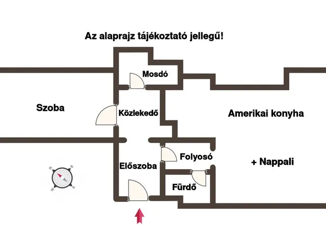 Eladó lakás Budapest VII. kerület, Belső-Erzsébetváros 53 nm