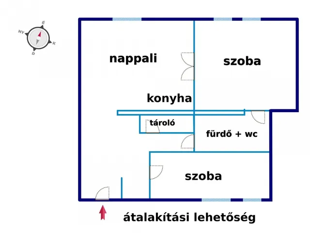 Eladó lakás Budapest I. kerület 71 nm