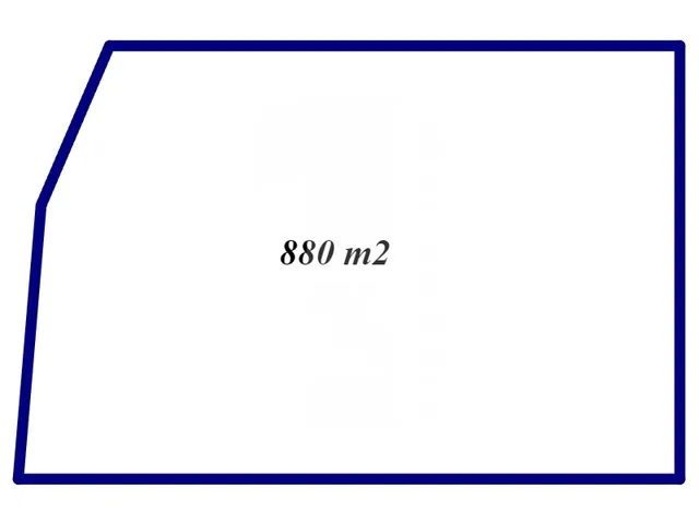 Eladó telek Pécs 880 nm