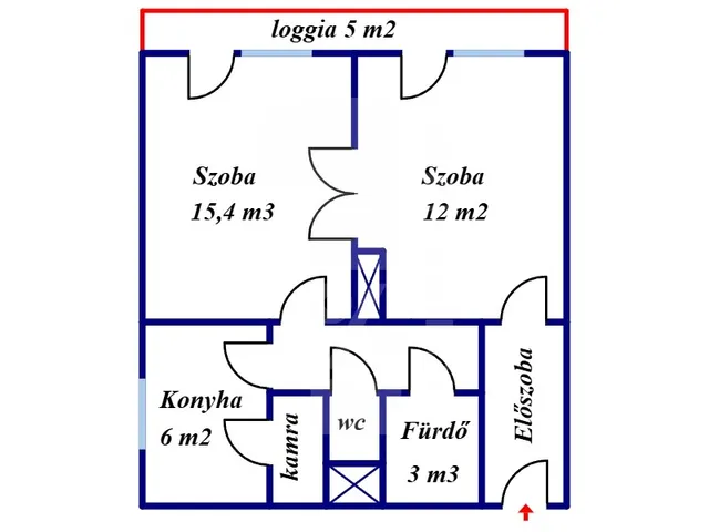 Eladó lakás Pécs, Mecsekoldal 62 nm