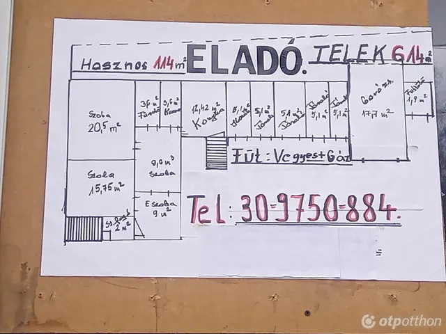 Eladó ház Csorna 100 nm