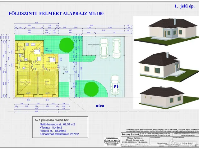 Eladó ház Mosonmagyaróvár, Városközpont 63 nm