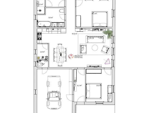 Eladó ház Iszkaszentgyörgy 130 nm