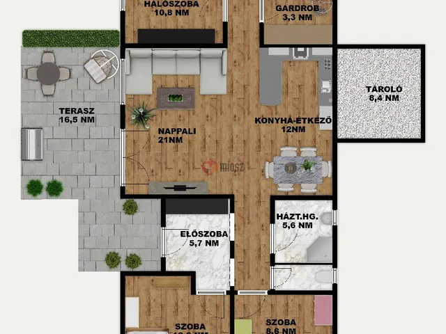 Eladó ház Iszkaszentgyörgy 113 nm