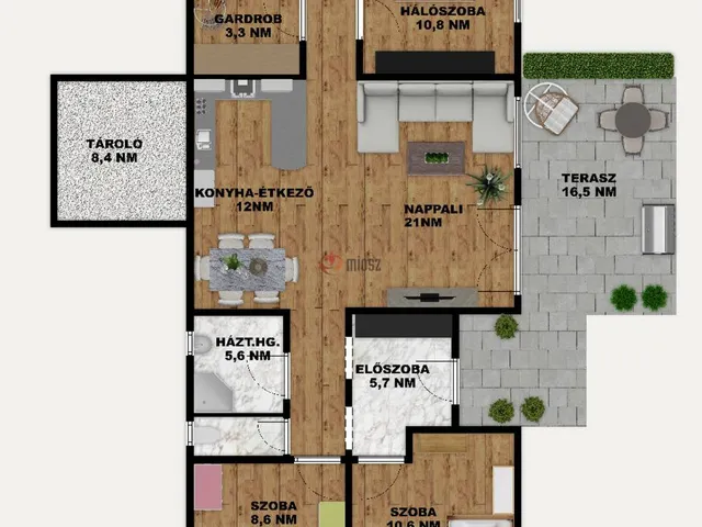 Eladó ház Iszkaszentgyörgy 113 nm