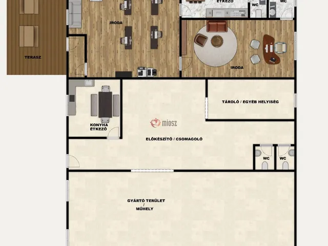 Eladó kereskedelmi és ipari ingatlan Lovasberény, Liget köz  306 nm