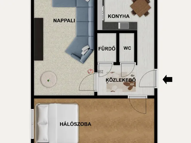 Eladó lakás Székesfehérvár, Palotaváros, Tolnai utca 49 nm