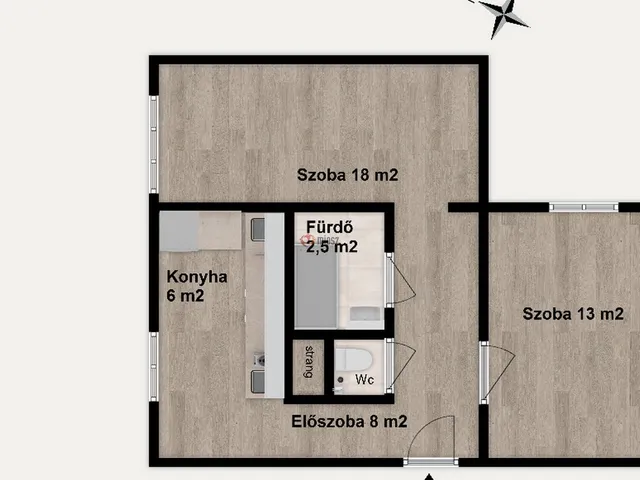 Kiadó lakás Székesfehérvár, Palotaváros, Sziget utca 49 nm