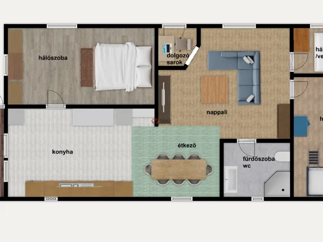 Eladó ház Székesfehérvár, Feketehegy 90 nm