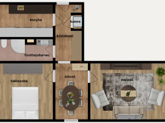 Eladó lakás Székesfehérvár, Búrtelep 55 nm