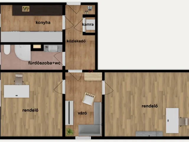 Eladó kereskedelmi és ipari ingatlan Székesfehérvár, Búrtelep 55 nm