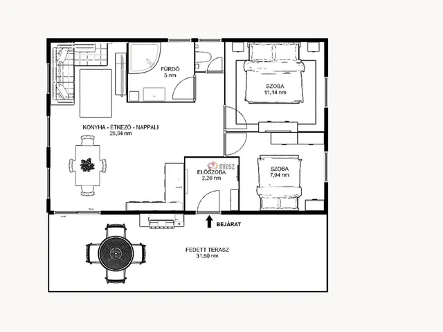 Eladó ház Iszkaszentgyörgy 68 nm
