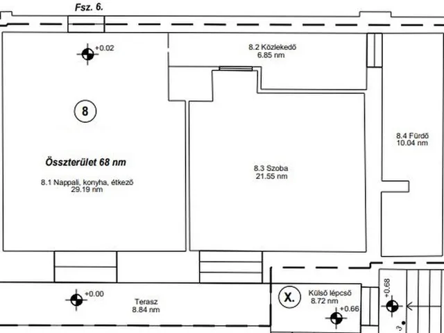 Eladó lakás Székesfehérvár, Sóstó, Repülőtér út 68 nm