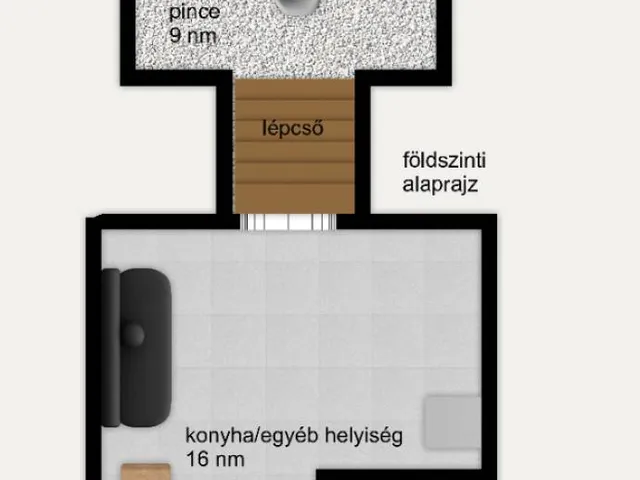 Eladó nyaraló Gánt 32 nm