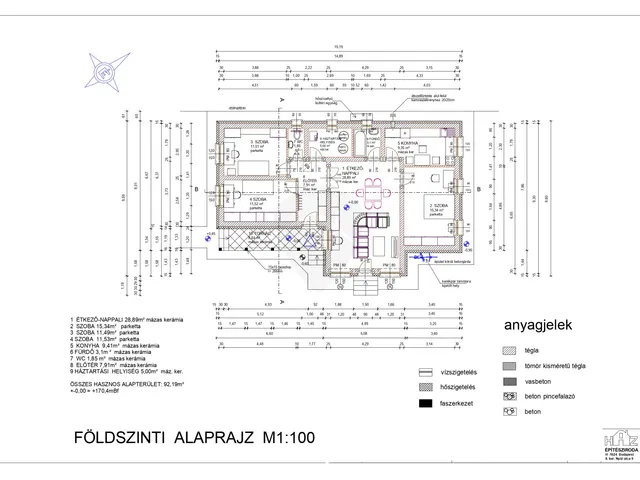 Eladó ház Vácszentlászló 130 nm
