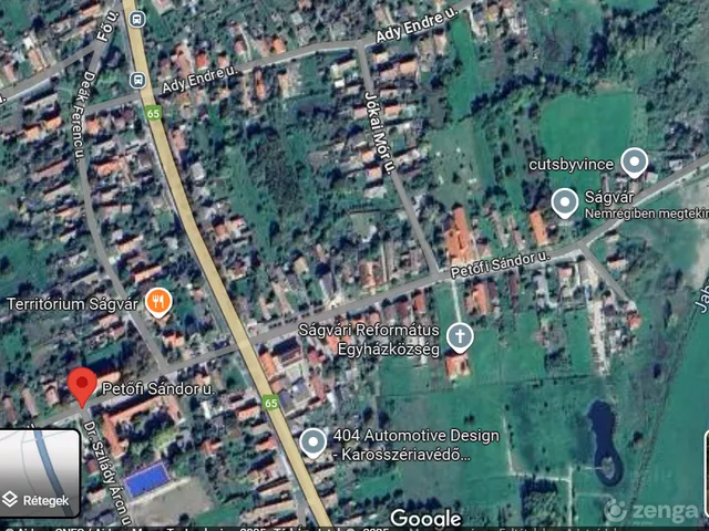 Eladó telek Ságvár 5757 nm