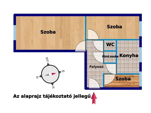 Eladó lakás Debrecen, Fényesudvar 55 nm