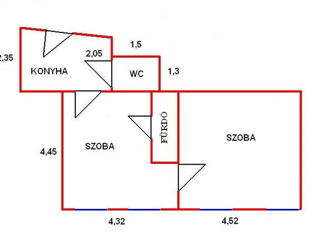 Eladó lakás Budapest VII. kerület 48 nm