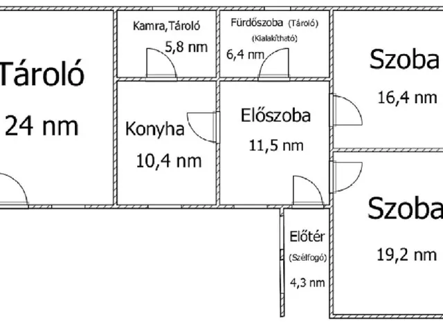 Eladó ház Borszörcsök 70 nm
