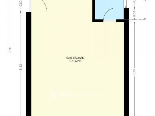 Eladó lakás Pápa 27 nm