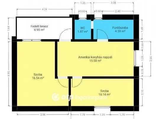 Eladó ház Pápa 55 nm