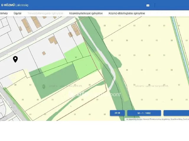Eladó telek Csögle 75 nm