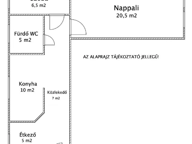 Eladó lakás Nyirád 44 nm