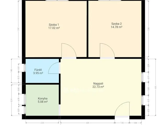 Eladó ház Adásztevel 64 nm