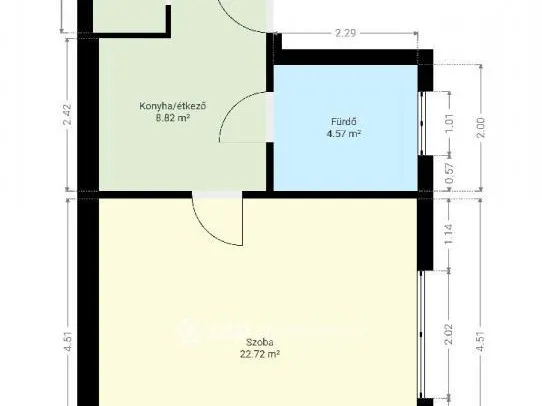 Eladó lakás Pápa 35 nm