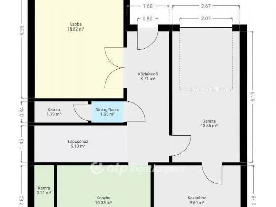 Eladó lakás Pápakovácsi 101 nm