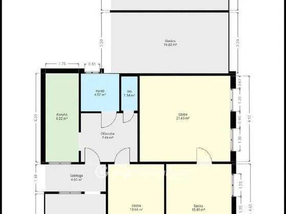 Eladó ház Pápateszér 114 nm