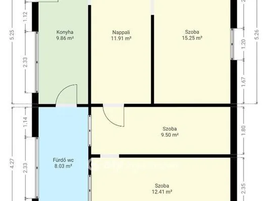 Eladó lakás Pápa 70 nm