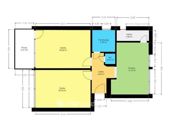 Eladó lakás Pápa 71 nm