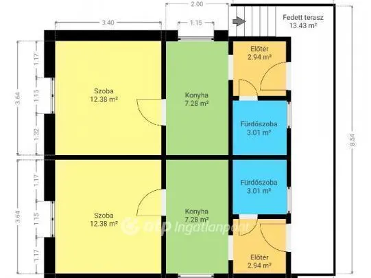 Eladó ház Pápa, Tókert 93 nm