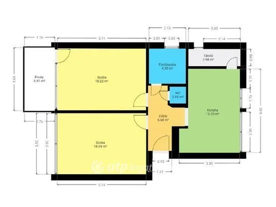 Eladó lakás Pápa 71 nm