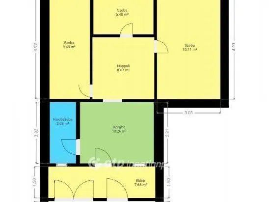 Eladó ház Pápa 69 nm