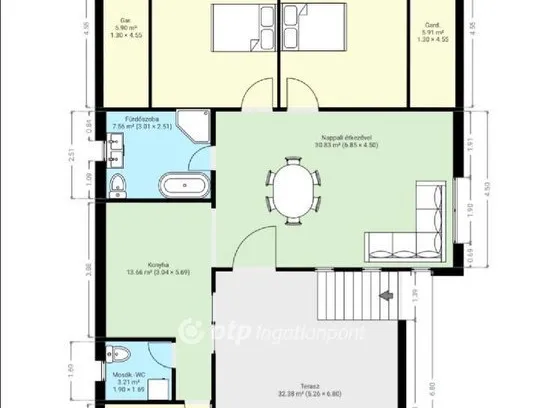 Eladó ház Pápa 110 nm