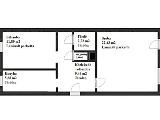 Eladó lakás Pápa 53 nm