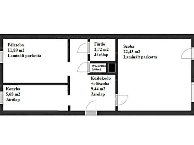 Eladó lakás Pápa 53 nm