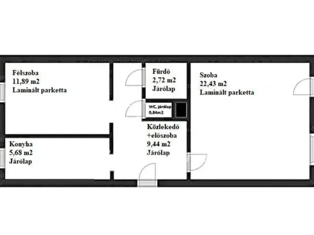Eladó lakás Pápa 53 nm